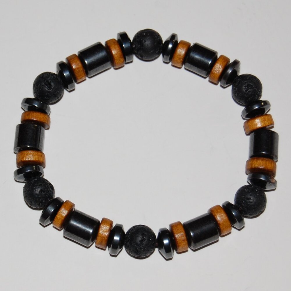 Gemstone Bracelet,Magnetic Bracelet,Gemstone and Magnetic Beads